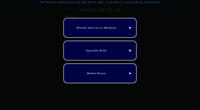 hexonline.co.uk