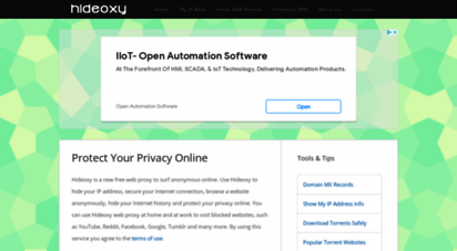 hideoxy.com - hideoxy: free online web proxy