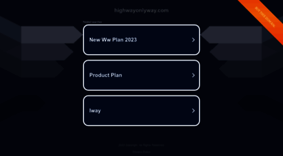 highwayonlyway.com