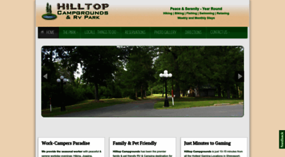 hilltopcampgrounds.com - hilltop campgrounds & rv park