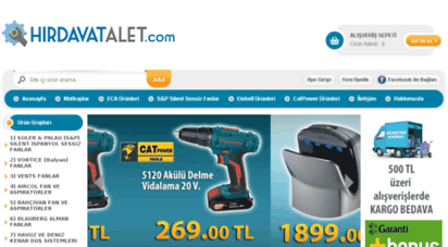 hirdavatalet.com - hirdavatalet.com - hırdavat,fan ve elektrikli el aletleri online satışı