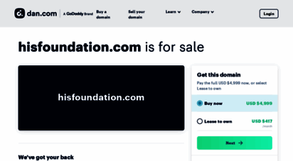 hisfoundation.com