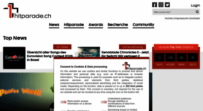hitparade.ch - die offizielle schweizer hitparade und music community - hitparade.ch