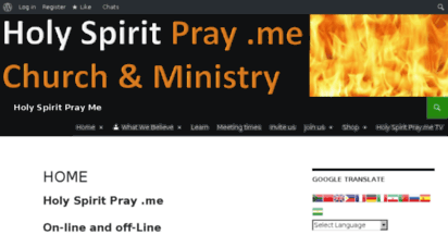 holyspiritpray.me