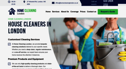 homecleaninglondon.co.uk