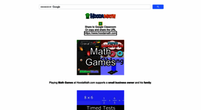 hoodamath.com - hooda math: games