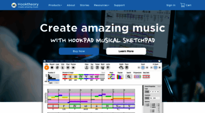 hooktheory.com - hooktheory: unlock your inner musician.