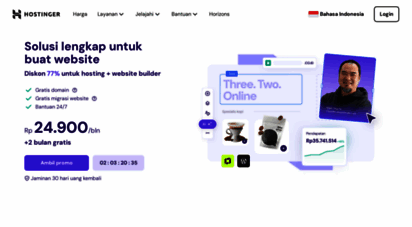 hostinger.co.id - hostinger: web hosting terbaik dan berkualitas