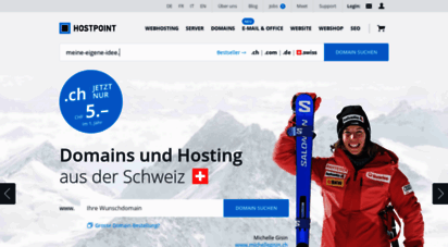 hostpoint.ch - hostpoint - webhosting, hosting und domainnamen. erstklassiger support