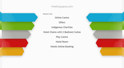 hotelcayapas.com - 
