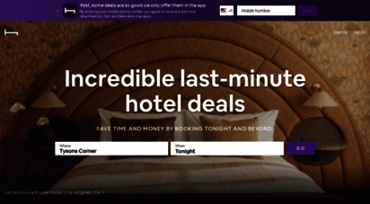 hoteltonight.com - last minute hotel deals at great hotels - hoteltonight