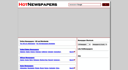 hotnewspapers.com - hotnewspapers - worldwide online newspapers