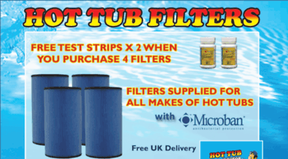 hottubandspafilters.co.uk