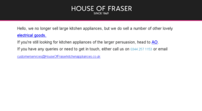 houseoffraserkitchenappliances.co.uk