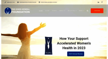 howellfoundation.org - the doris a. howell foundation for women´s health research
