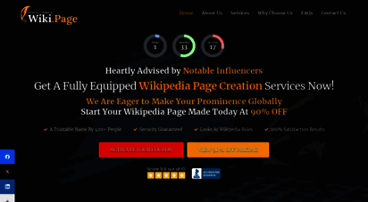 howtocreateawiki.page - how to create a wikipedia page  custom wikipedia page for artist profile & biography