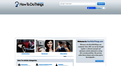 howtodothings.com - how to do things » how to articles & how to videos
