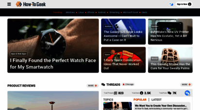 howtogeek.com - how-to geek - we explain technology