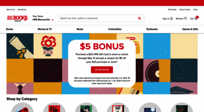 hpb.com - new & used books, textbooks, music & movies  half price books