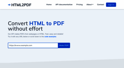 htm2pdf.co.uk