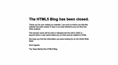 html5blog.org