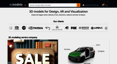 hum3d.com - best 3d models of cars, objects and more - hum3d store