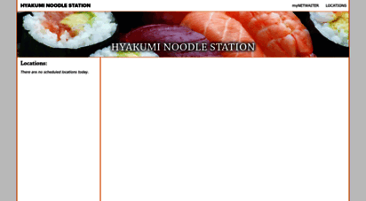 hyakuminoodlestation.netwaiter.com