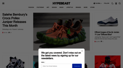 hypebeast.com - hypebeast. driving culture forward