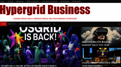hypergridbusiness.com - hypergrid business - real work in virtual reality
