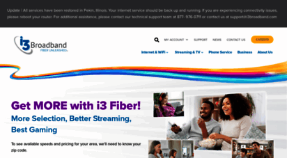 i3broadband.com - internet provider - tv and phone service - i3 broadband