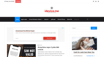 idevice.me - ios hacks and jailbreak tools - icloud unlock for iphone ipad ipod