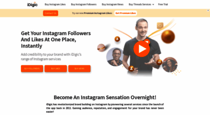 idigic.net - idigic - buy instagram likes &amp followers - instant delivery