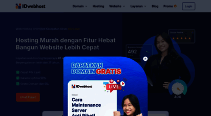 idwebhost.com - idwebhost web hosting murah indonesia cma rp 9.900