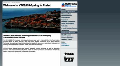 ieeevtc.org - ieee vehicular technology society, conference 