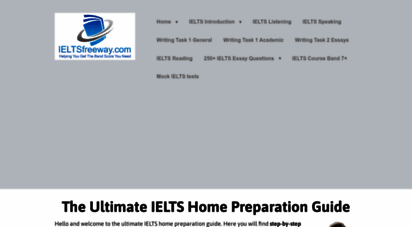 ieltsfreeway.com - your ielts home preparation guide &mdash ielts home preparation  a helpful guide to ielts