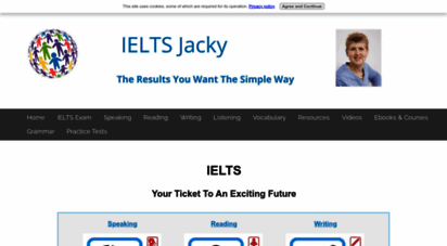 ieltsjacky.com - ielts - what is it? & how to pss - ielts jacky
