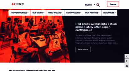 ifrc.org - international federation - international federation of red cross and red crescent societies