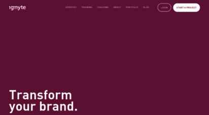 ignytebrands.com - ignyte branding and rebranding agency â» we build authentic brands
