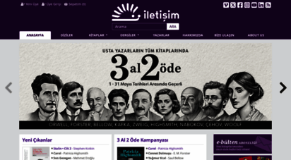 iletisim.com.tr - anasayfa - iletişim yayınları  okumak iptiladır müptelalara selam!
