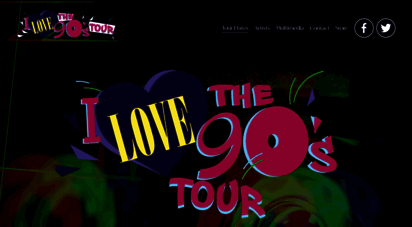 ilovethe90stour.com