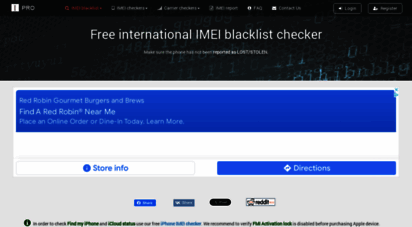 imeipro.info - imeipro - free imei number check service