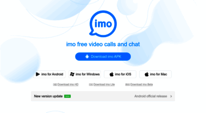 imoim.app - imo: free video calls and messages - official website