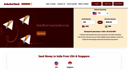 indusfastremit.com - select a country  indus fast remit  online money transfers to india