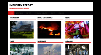 industry-report.net - industry report - information-anlysis-insights