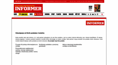 informer.rs - informer - nezavisne dnevne novine