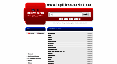 ingilizce-sozluk.net