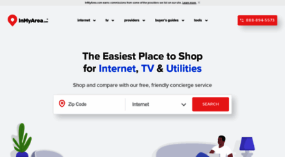 inmyarea.com - in my area » high speed internet, cable tv, utilities
