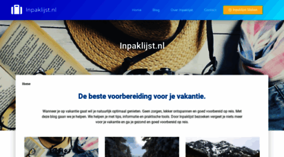 inpaklijst.nl