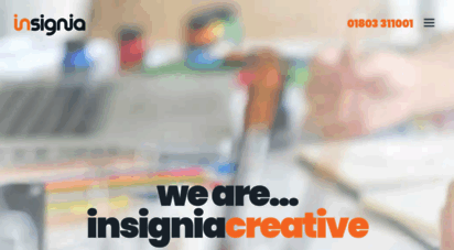 insigniacreative.co.uk - web design devon, website design, marketing torquay insignia creative