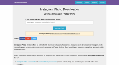 insta-downloader.net - instagram photo downloader - download instagram photos